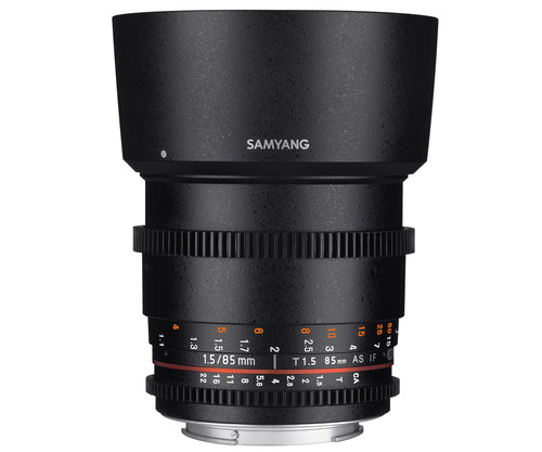 Samyang 85mm T1.5 VDSLR AS IF UMC II Monture E