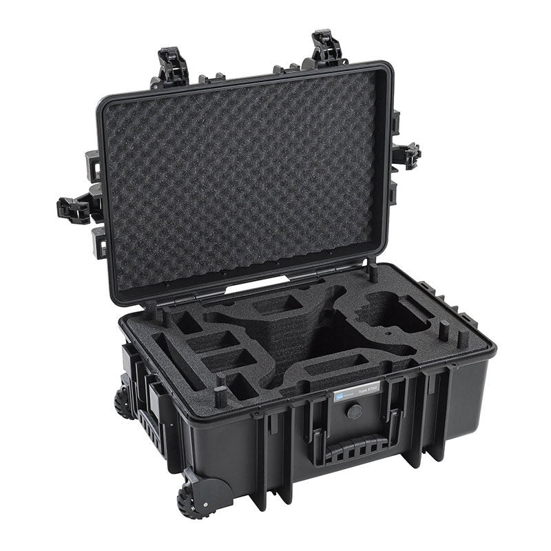 B&W outdoor.cases Copter.Schutzhülle type 6700 schwarz + Hardfoam DJI Phantom 4
