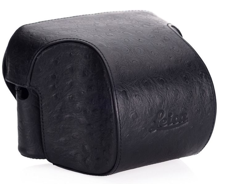 Leica 14862 en Cuir ever ready Étui M ostrich Noir
