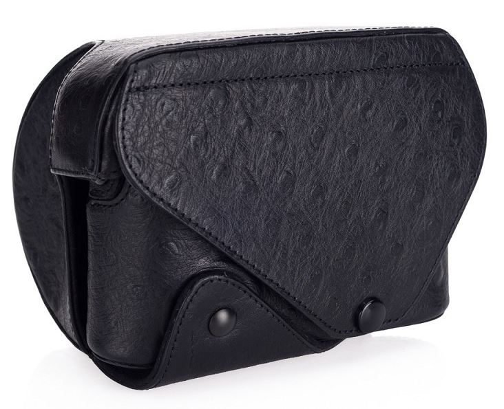 Leica 14862 en Cuir ever ready Étui M ostrich Noir