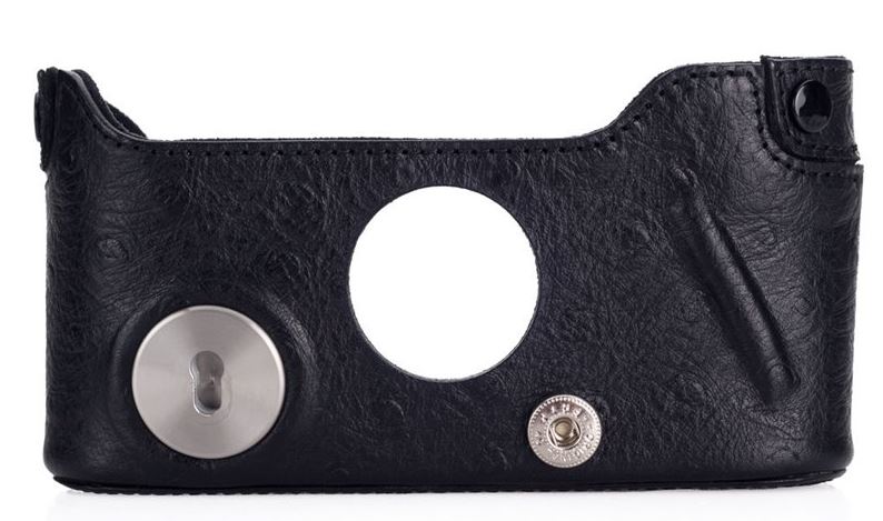 Leica 14862 en Cuir ever ready Étui M ostrich Noir