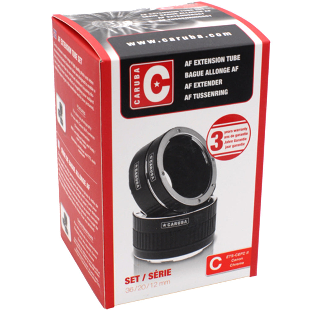 Caruba Kit Tubes-Allonges Type II Canon Chrome