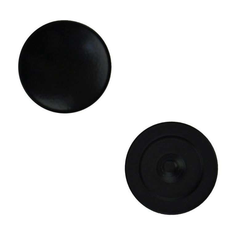 Caruba Soft Release Buttons schwarz