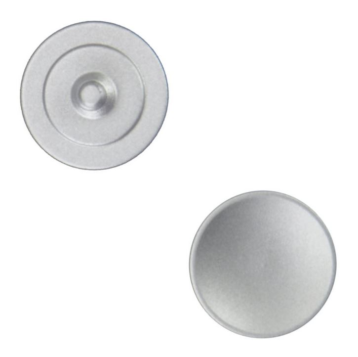 Caruba Soft Release Buttons silber