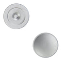 Caruba Soft Release Buttons silber