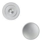 Caruba Soft Release Buttons silber