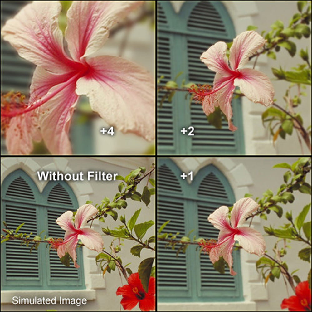 Hoya 58mm Close-Up Set (+1,+2,+4) II HMC