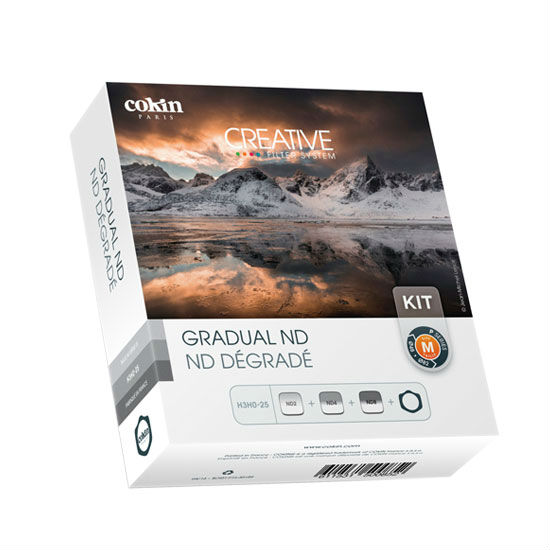 Cokin Gradual ND Kit H3HO-25 + Adapterring P 58mm