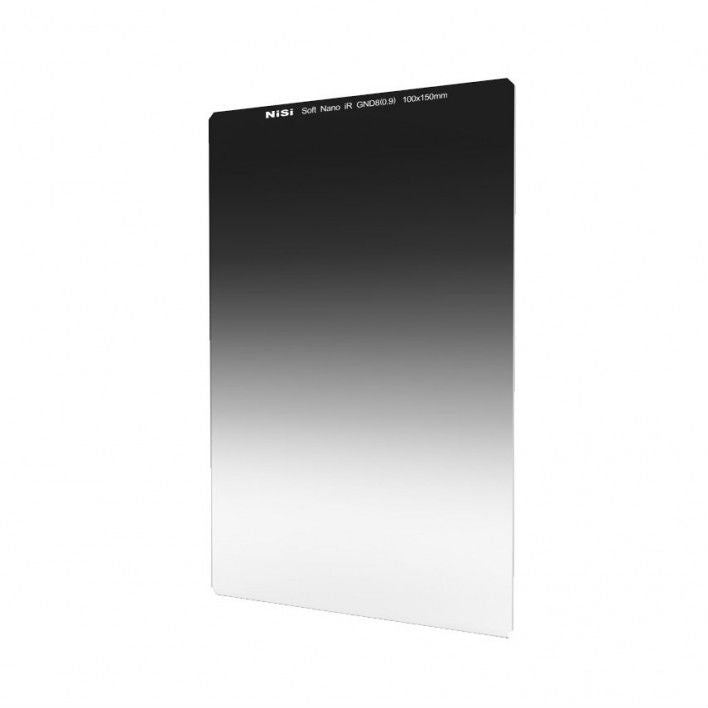 NiSi Soft Nano iR GND8 (0,9) 100x150mm 3 Stop Grauverloopfilter