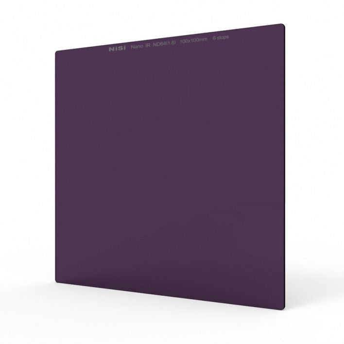 NiSi Nano iRND64 (1,8)100x100mm 6 Stop Grijsfilter