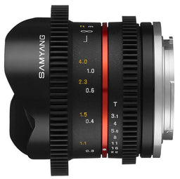 Samyang 8mm T3.1 Cine UMC Fisheye II Sony Monture E