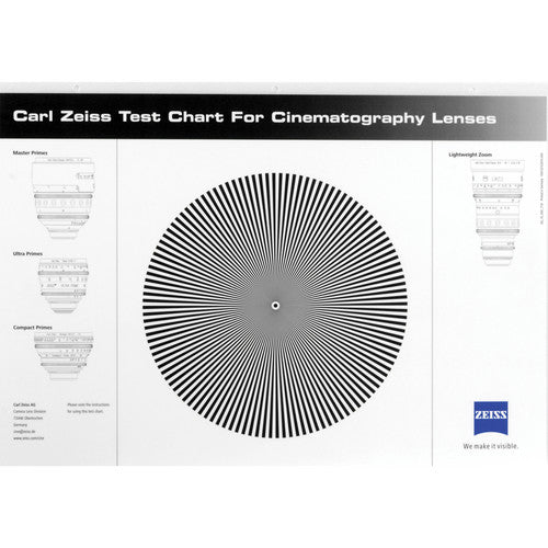 Zeiss Siemens star test chart