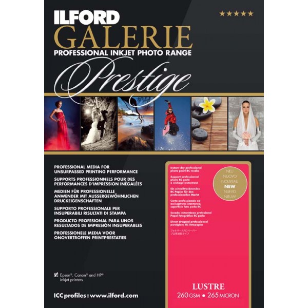 ILFORD Galerie Satiné Photo 13x18cm 100 feuilles