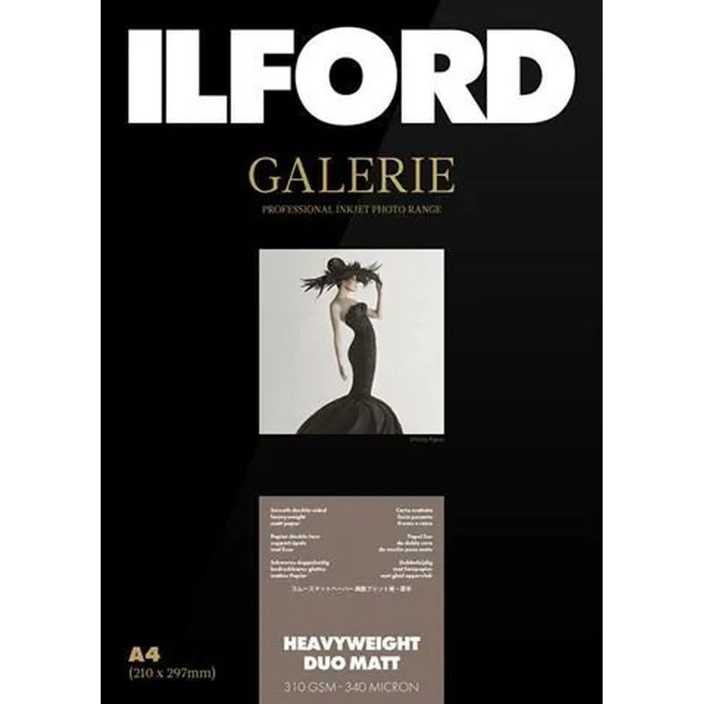 Ilford GALERIE Prestige Heavyweight DUO Matt A3 25 Blatt