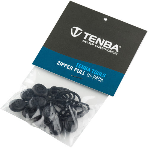 Tenba 636-271 Zipper Pulls Pack 10x Schwarz
