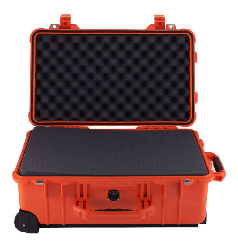 Peli™ 1510 Valise de Protection Bagage à Main Orange avec Mousse
