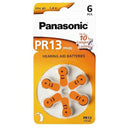 Panasonic PR13 (PR48) gehoorapparaat Batterien, 6 stuks