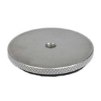 Caruba Adapterschroef 3/8 inch Male - 1/4 inch Female mit Rubber Deckplatte