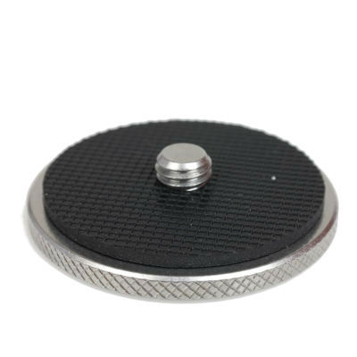 Caruba Adapterschroef 3/8 inch Male - 1/4 inch Female mit Rubber Deckplatte