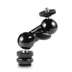SmallRig 1135 Cool-Ballhead-V1 Multi-function Double BallHead avec Griffe monture & 1/4" Vis