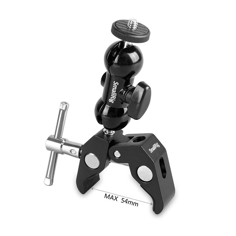 SmallRig 1138 Cool-Ballhead-V4 Multi-function Double BallHead with clamp & 1/4" screw
