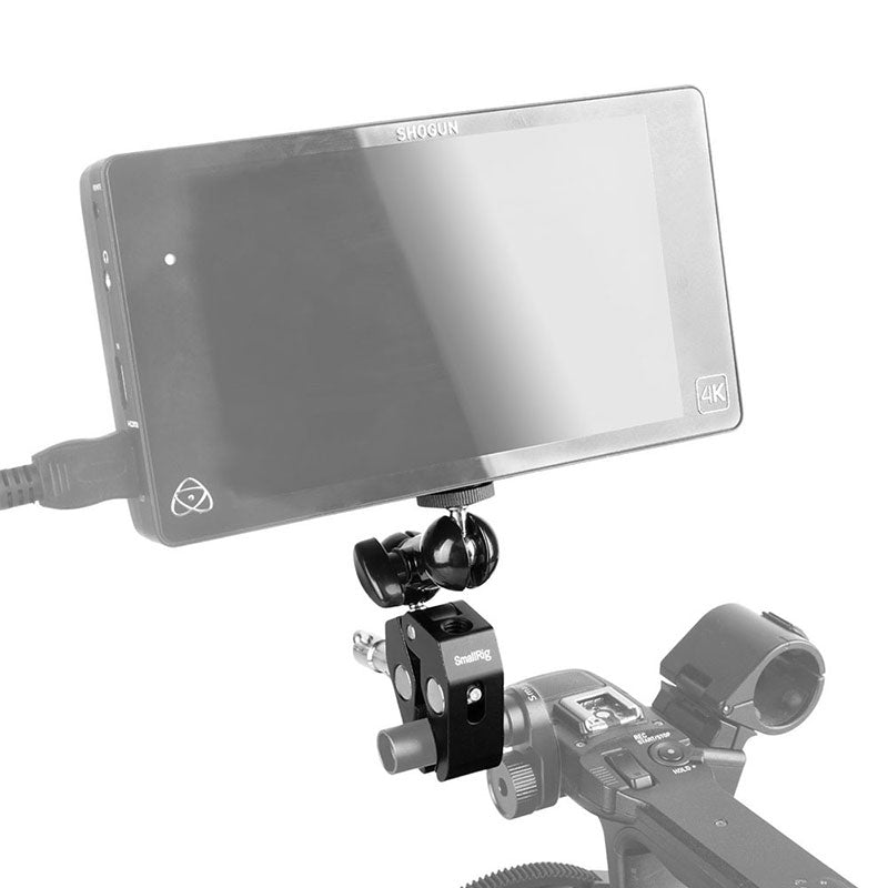 SmallRig 1138 Cool-Ballhead-V4 Multi-function Double BallHead with clamp & 1/4" screw