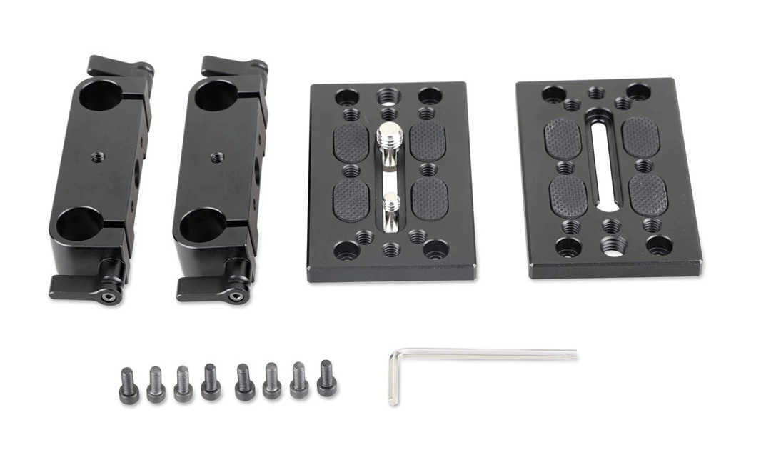 SmallRig 1798 Trépied Mounting Kit avec 15mm Rail Block