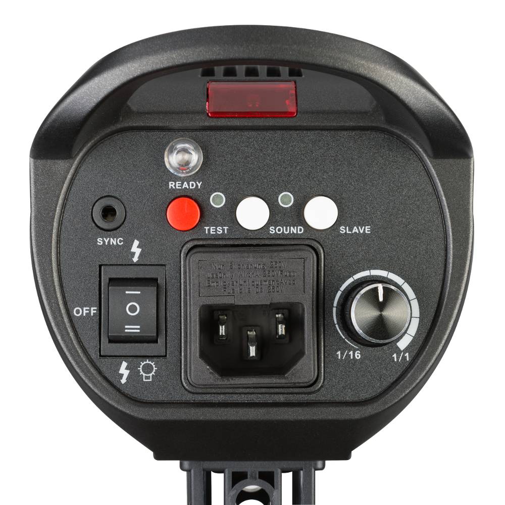 Bresser BRT-200B Kit 2 Flashs De Studio 200W