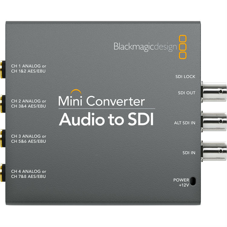 Blackmagic Mini Converter - Audio to SDI 2