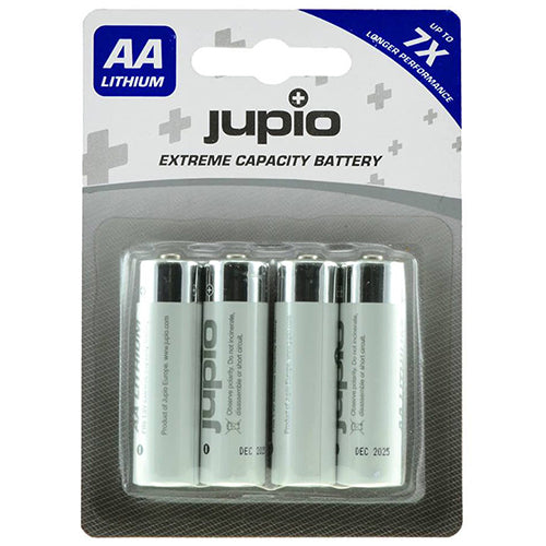 Jupio Lithium Batterie AA 4 Stück