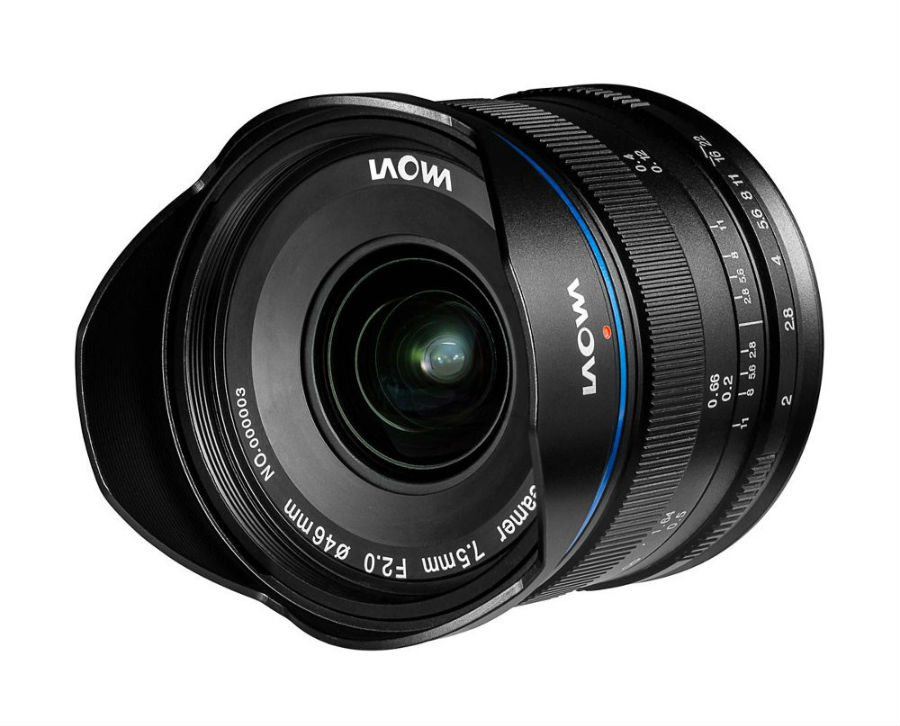 Laowa 7.5mm F2 Standard Micro 4/3 Noir