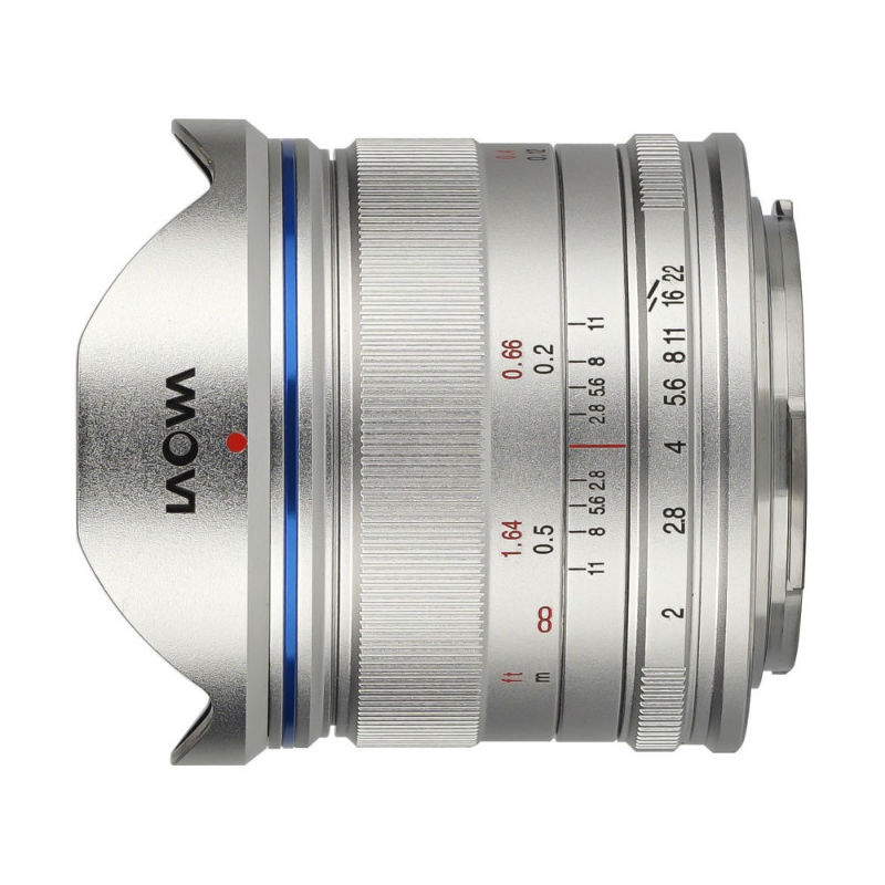 Laowa 7.5mm F2 Standard Micro 4/3 Silber
