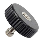 Caruba Adaptateur vis 1/4"M - 1/4"F avec poignée plastique - court