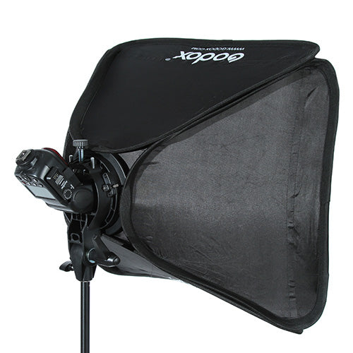 Godox S-bracket Bowens + Softbox 60x60cm + Grid