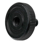 Caruba Adapterschraube 1/4"M – 1/4"F mit Metallgriff - Schwarz