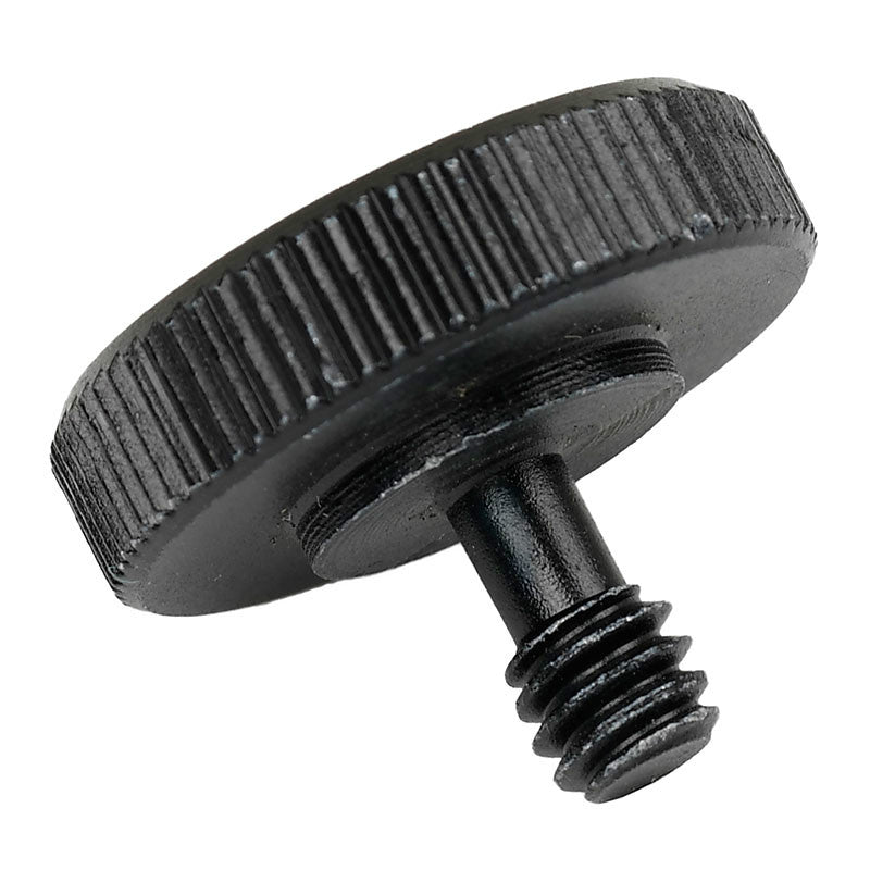 Caruba Adapterschraube 1/4"M – 1/4"F mit Metallgriff - Schwarz