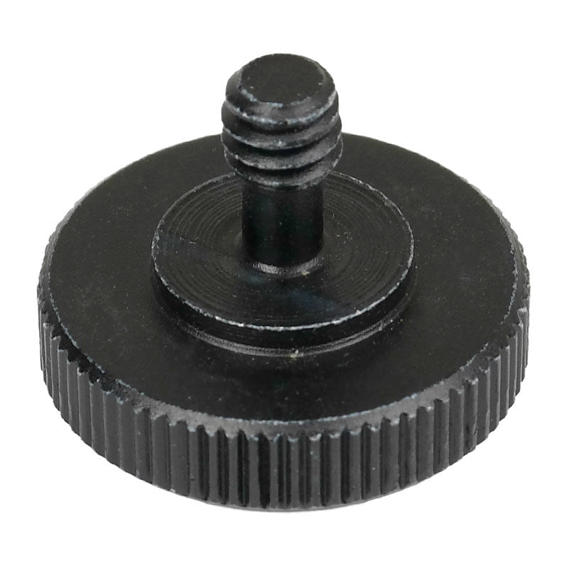 Caruba Adapterschraube 1/4"M – 1/4"F mit Metallgriff - Schwarz