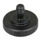 Caruba Adapterschraube 1/4"M – 1/4"F mit Metallgriff - Schwarz