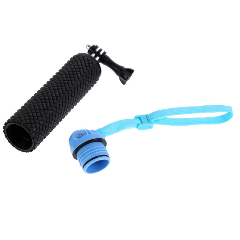 Caruba padded floating handgrip GoPro Mount (schwarz/blau)