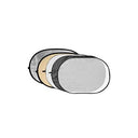 Godox 5-in-1 Soft Or, Argent, Noir, Blanc, Translucent - 100x150cm
