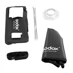 Godox Softbox Bowens Monture + Grid - 60x60cm