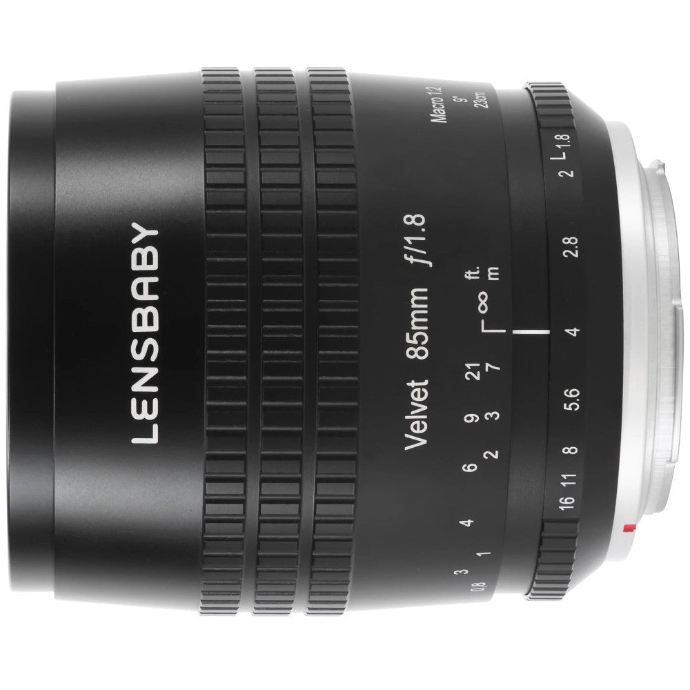 Lensbaby Velvet 85 Noir Canon