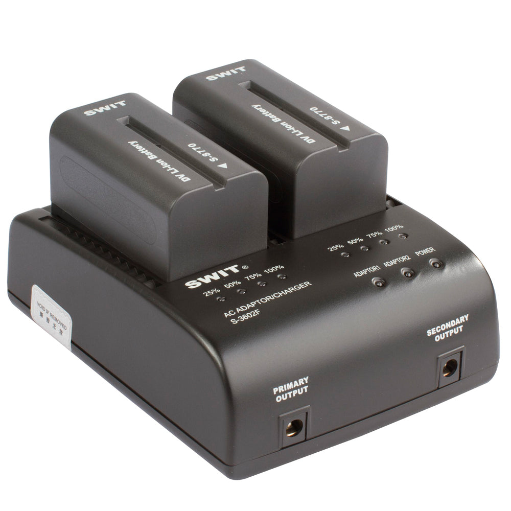 Swit S-3602F DV Chargeur pour S-8972/8970/8770, Sony L Series