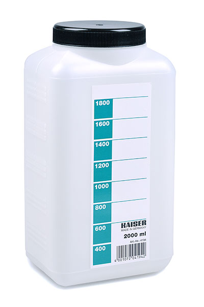 Kaiser 4194 Chemicalienfles 2000 weiß