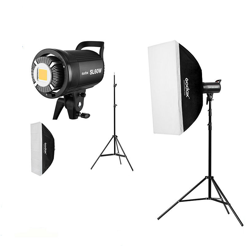 Godox SL60W Duo Pro Kit Videolicht
