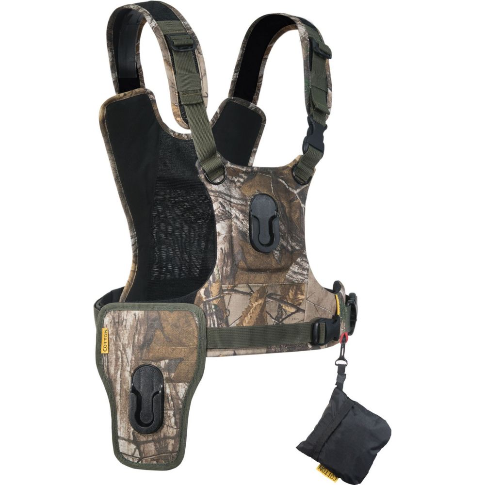 Cotton Carrier Harnais pour 2 Appareils Photo G3 Camouflage Realtree