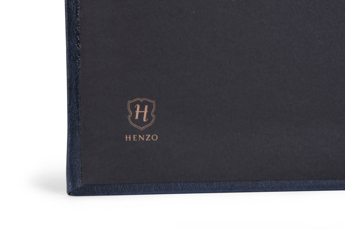 Henzo Album photo Lonzo bleu (pages noires)