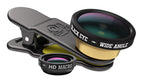 Black Eye HD Combo met Wide Angle en Macro Lens voor Smartphone