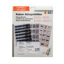 Kaiser Nagativ-Ablageblätter 35mm @100
