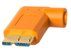 Tether Tools TetherPro USB 3.0 A Male To Micro B Right Angle 4,6m Orange